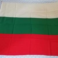 Bandiera della Bulgaria anni 60,vintage,cm 142x131