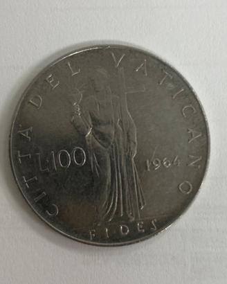 Città del Vaticano 100 lire 1964