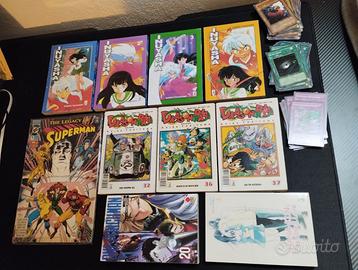 Lotto Fumetti Manga Carte