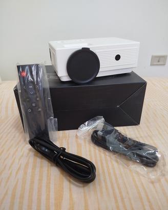 Mini proiettore bianco 