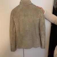 Giacca pelle scamosciata donna nuova