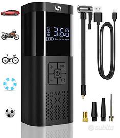 Compressore Aria Portatile, Mini Compressore con M