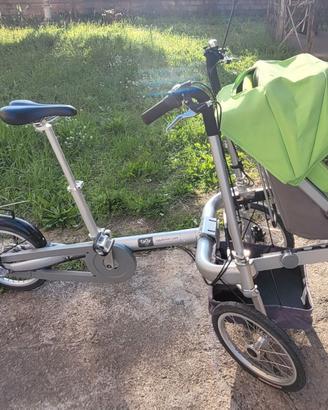 TAGA BIKE STROLLER BICI PASSEGGINO TRICICLO 3 IN 1