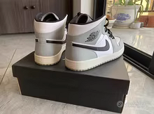 Jordan 1 Mid Light Smoke Grey EU39