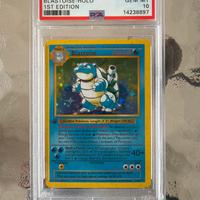 Pokemon Blastoise HOLO 1St edition