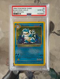Pokemon Blastoise HOLO 1St edition