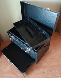 CASSETTA VALIGETTA BOX PORTA ATTREZZI IN ALLUMINIO