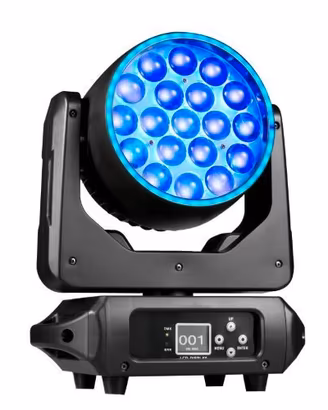 TESTA MOBILE LED ZOOM 19 x 15 watt RGBW