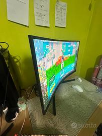 monitor Samsung Odyssey G5 32” da 165Hz curvo