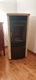 Stufa a pellet Extraflame Divina 11kw pergamena