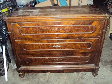 Comò legno anni 30 epoca