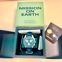 Prima serie 2022 Parigi Swatch x Omega Mission on