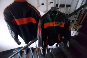 Coppia giubbini in pelle per Harley-Davidson 