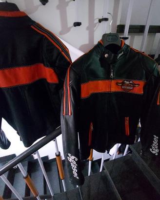 Coppia giubbini in pelle per Harley-Davidson 