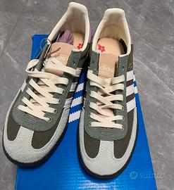 Adidas Handball Spezial Verde, marrone, rosa 40