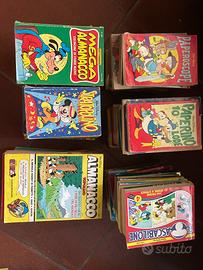 Grande lotto 150 almanacchi si topolino vintage