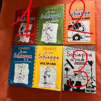 3 Libri Diario di una schiappa