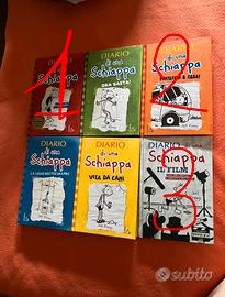 3 Libri Diario di una schiappa