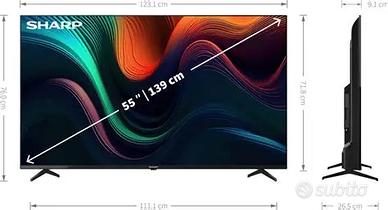 TELEVISORE SHARP 55' CONDIZIONI OTTIME