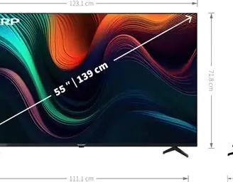 TELEVISORE SHARP 55' CONDIZIONI OTTIME