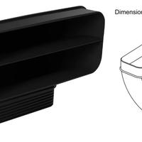 CURVA CONDOTTO CAPPA ASPIRAZIONE BOSCH