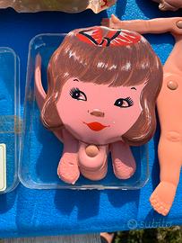 Piega pieghella bambola vintage