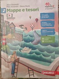 libro Mappe e Tesori 2 ISBN 9788808212504