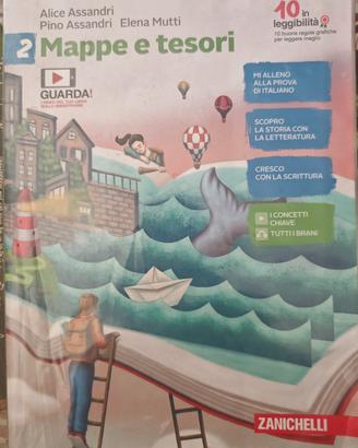 libro Mappe e Tesori 2 ISBN 9788808212504