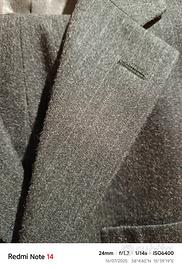 Abito gessato uomo tg 48