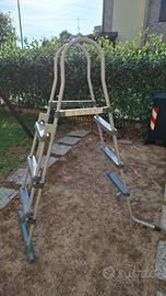 Scaletta per piscina fuori terra