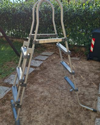 Scaletta per piscina fuori terra