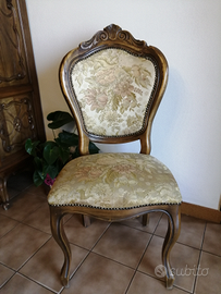 Sedie stile barocco