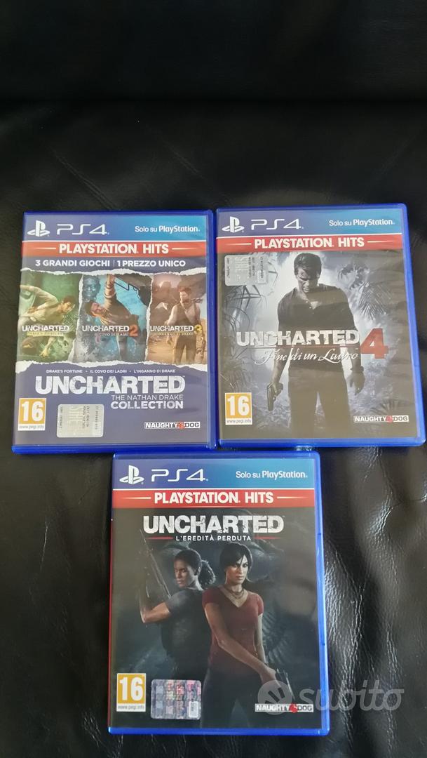 Saga completa Uncharted PS4 - Console e Videogiochi In vendita a Catanzaro