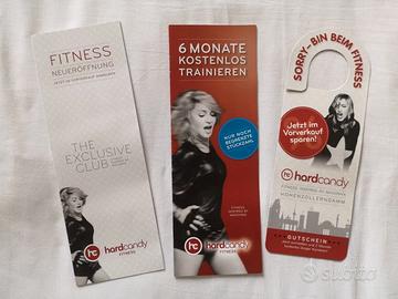 Madonna depliant brochure door alert rare Hard Can