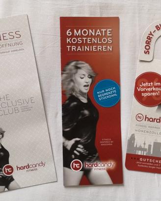 Madonna depliant brochure door alert rare Hard Can