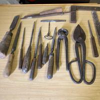 Utensili da fabbro vintage inizio '900