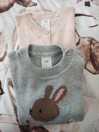 Maglioncini neonata cotone