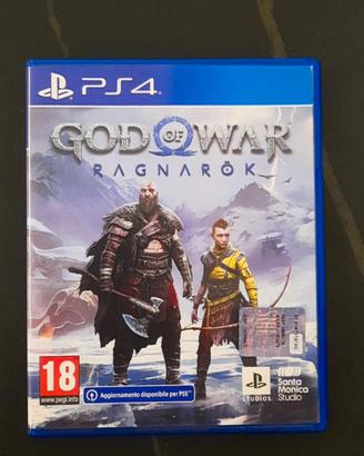 God of war ragnarök- PS4 (Upgrade PS5 Disponibile)