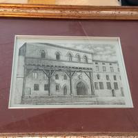 Litografia o Incisione d epoca