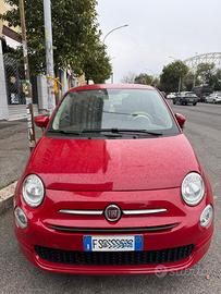 Fiat 500 1.2 benzina anno 2018 rossa – 96.200 km