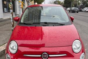 Fiat 500 1.2 benzina anno 2018 rossa – 96.200 km
