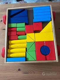 Gioco per bambini con carrelino