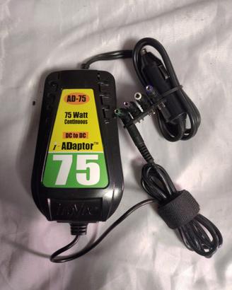 caricatore notebook da auto 