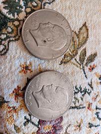 Monete one dollar 1971 1972 liberty usa