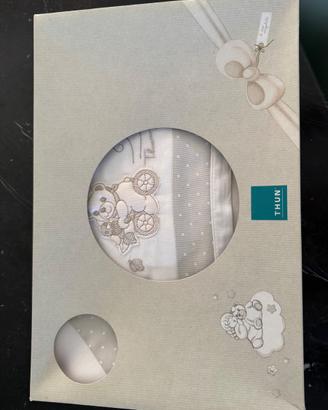 Set lenzuola culla neonato Thun NUOVO