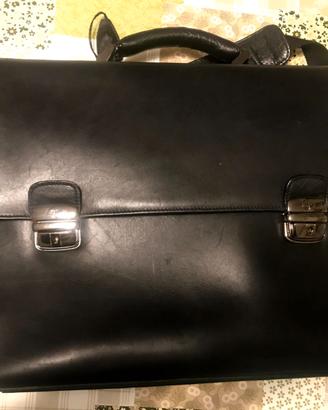 Borsa Tempora a tracolla porta pc in pelle