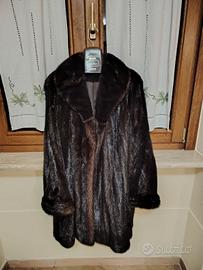 Visone pelliccia made in Italy tg 46/48