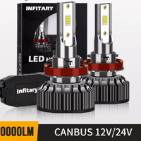 2x Lampade LED H7 CANBUS NO ERRORE AUTO MOTO NUOVE