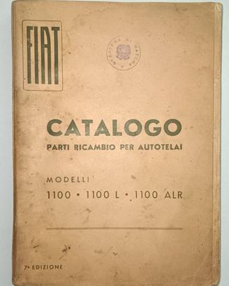 Fiat 1100 Musone e derivate - catalogo ricambi