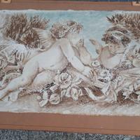dipinto con tecnica trompe l'oeil 